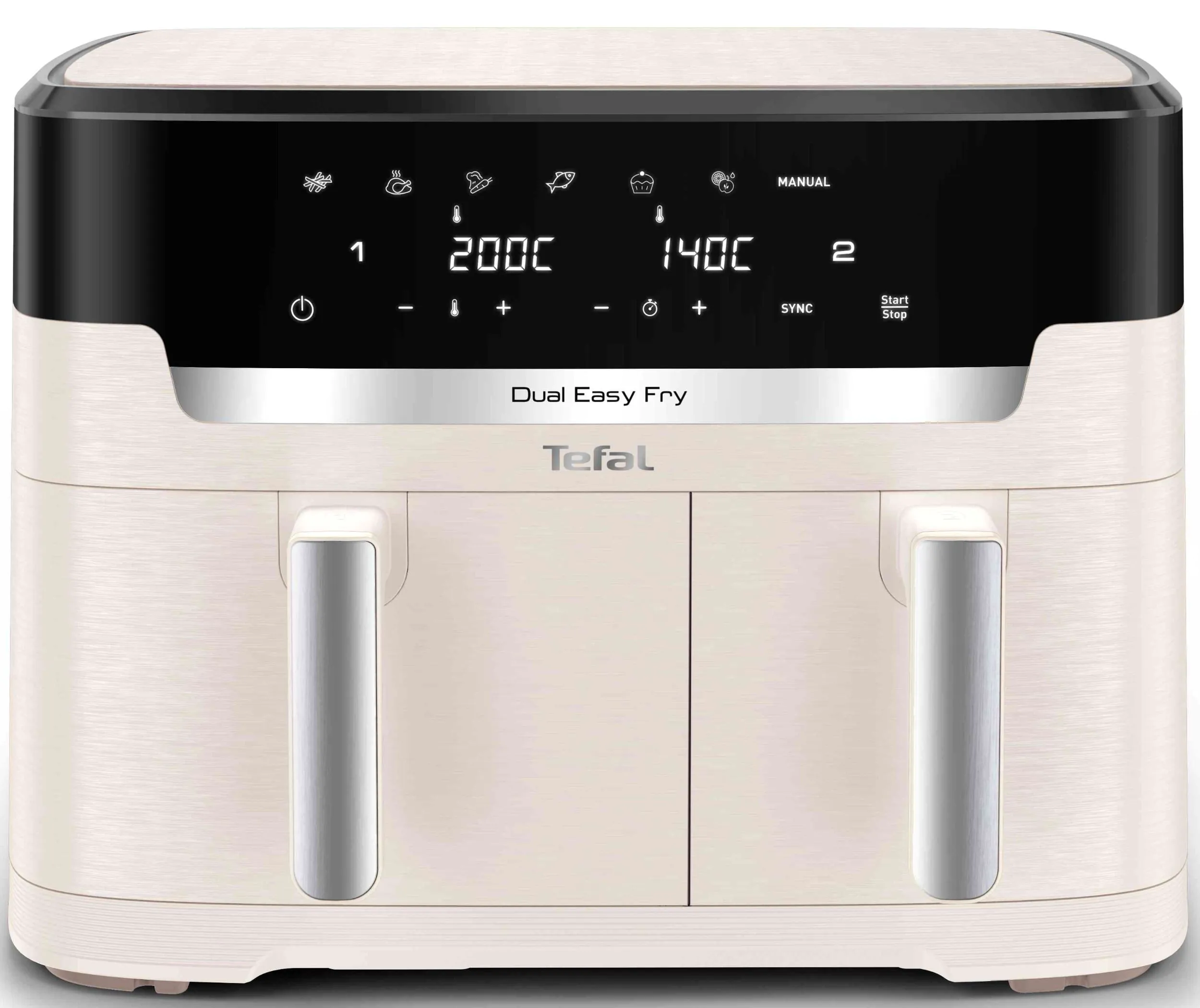 ᐉ Мультипіч (Аерогриль) TEFAL Dual Easy Fry XXL EY942AE0