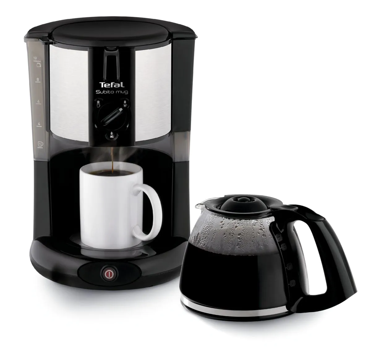 ᐉ Кавоварка крапельна Tefal SUBITO Mug CM290838 ➡ купити в