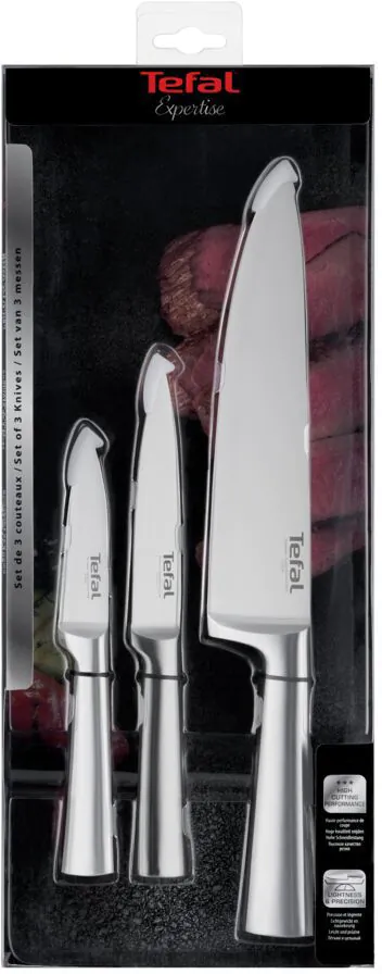 ᐉ Набір ножів Tefal Expertise 3 предмети K121S375 ➡ купити в