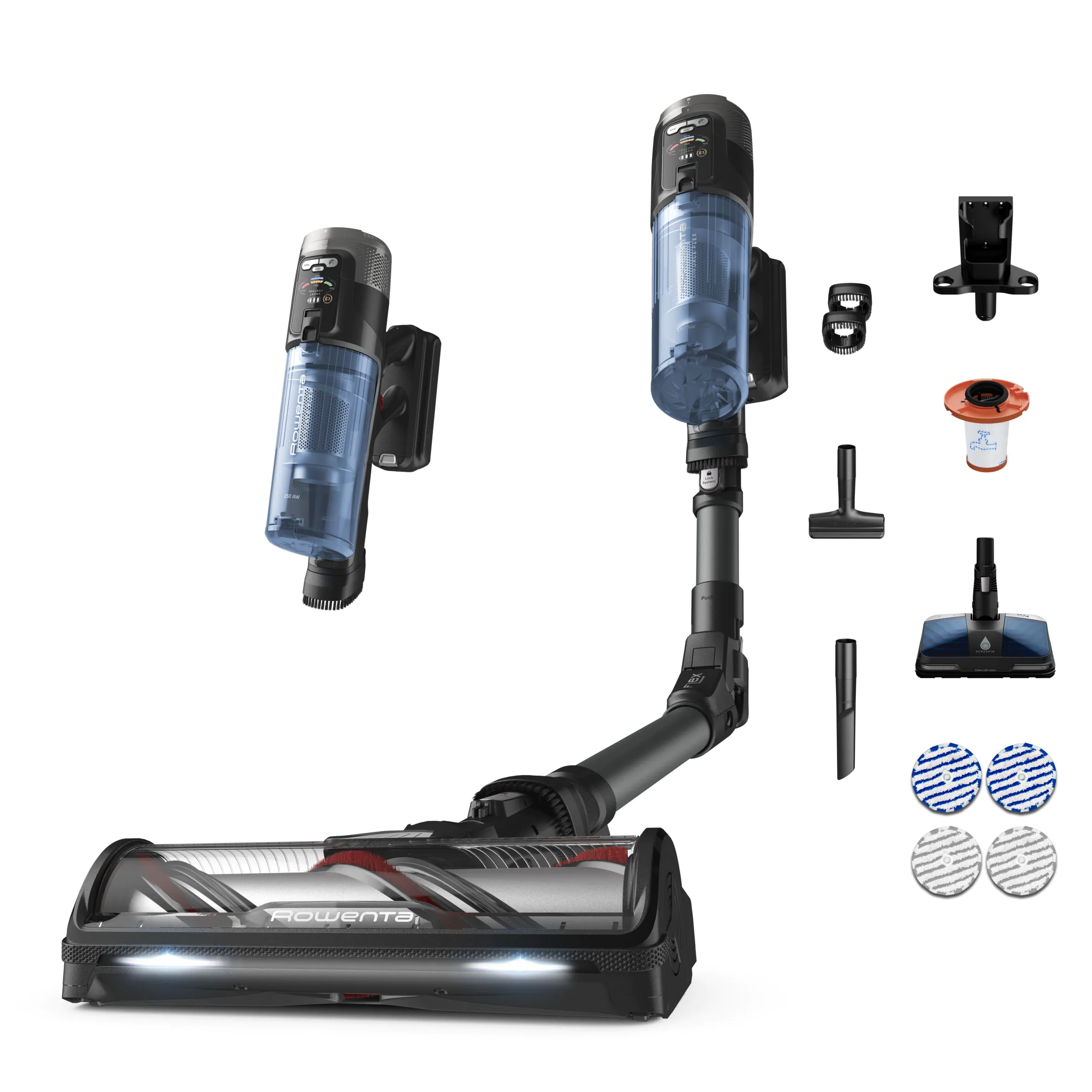 ➡ Акумуляторний пилосос Rowenta X-Force Flex 12.60 NEO Auto Aqua